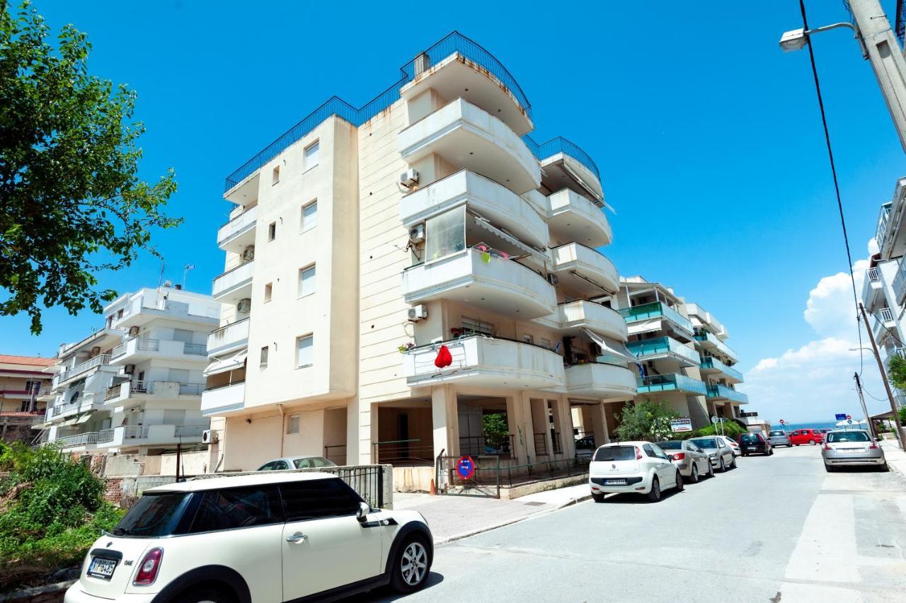 Ferienwohnung Aegean Studio By The Sea II Peraía Exterior foto